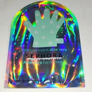 3 for $20 Sephora Aloe Vera Hand Mask Hologram Packaging